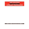 Left Politics and the Literary Profession