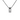 PT089B B.Tiff Black Hollow Bar Pendant by B.Tiff New York