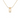 PT089G B.Tiff Gold Hollow Bar Pendant by B.Tiff New York