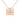 PT114RG B.Tiff Rose Gold Feliĉo Pendant by B.Tiff New York