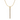 PT318G B.Tiff Gold Pave Bar Pendant by B.Tiff New York