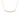 PT324G B.Tiff Gold Mini "Smile" Adjustable Pendant Necklace by B.Tiff New York