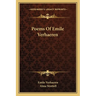 Poems Of Emile Verhaeren