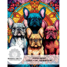 Mandala Mutts: Frenchie Fantasy