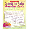 Cursive Writing Practice: Inspiring Quotes