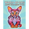 World of Cats: Adult Coloring Book
