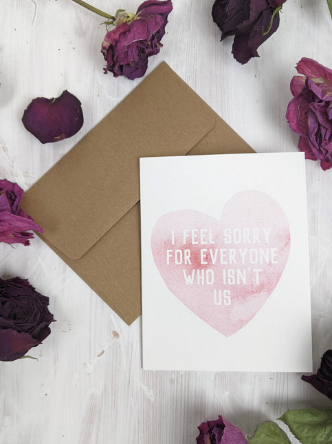 Sorry for Everyone Heart Card by Ash & Rose