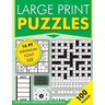Large Print Puzzles: Featuring large print solutions