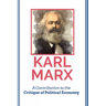 A Contribution to the Critique of Political Economy