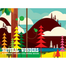 Natural Wonders: A Patrick Hruby Coloring Book