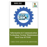 Information & Communication Technology System Maintenance First Year ICTSM