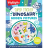 Super Sticker Dinosaur Hidden Pictures: Kids Dinosaur Activity Book with Classic Hidden Pictures Puzzles, Jurassic Adventure Scenes and Holographic Fo