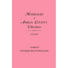 Marriages of Amelia County, Virginia 1735-1815