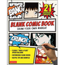 Blank Comic Book: Draw Your Own Manga! (84 Blank Pages of 21 Different Templates)