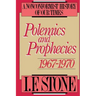 Polemics and Prophecies: 1967 - 1970