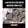 A Correct Key to the Entered Apprentice Fellow Craft and Master Mason Degrees