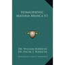 Homeopathic Materia Medica V1