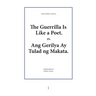 The Guerrilla Is Like a Poet