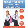 Cogat(r) Test Prep Grade 3 and 4: 2 Manuscripts, CogAT(R) Practice Book Grade 3, CogAT(R) Test Prep Grade 4, Level 9 and 10, Form 7, 516 Practice Ques