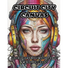 Circuit City Canvas: An Immersive Cyberpunk Coloring Book