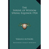 The Shrine of Wisdom Spring Equinox 1924