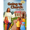 Going to Church Coloring Book