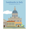 Landmarks in Italy Coloring Book for Kids 1 & 2