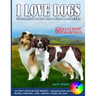 I LOVE DOGS. Coloring Book for Kids & Adults: 60 Most Popular Dog Breeds + interesting facts about dogs