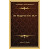 The Bhagavad Gita 1929