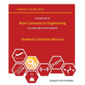 Introduction to Basic Concepts in Engineering: Student's Solution Manual