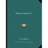 Masonry Defined V1