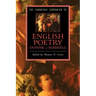 The Cambridge Companion to English Poetry, Donne to Marvell