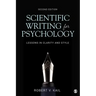 Scientific Writing for Psychology: Lessons in Clarity and Style