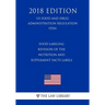 Food Labeling - Revision of the Nutrition and Supplement Facts Labels (US Food and Drug Administration Regulation) (FDA) (2018 Edition)