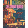 Coloring book for adult: My own little cafe