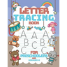 letter tracing book for preschoolers and kids ages 3-5: Practice Workbook To Learn The Alphabet-Lines and Shapes Pen Control-and More activity...