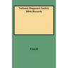 National Huguenot Society Bible Records