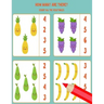 How Many Are There?: Preschool Workbook - Numbers 1-10
