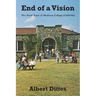 End of a Vision: The Final Years of Madison College (1946-64)