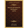 Memoir Of Samuel B. McPheeters (1870)