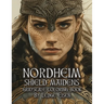 Nordheim Shield Maidens Grayscale Coloring Book
