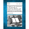 A Digest of the Ordinances of the Borough of Frankford, Together with Sundry Acts of Assembly, Applicable to Said Borough.