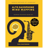 Alto Sax Mind Mapping: A Mnemonically Color-Coded Saxophone Fingering Chart Book: With Unique Player's Eye View