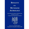 Bonatti on Mundane Astrology