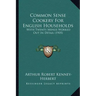 Common Sense Cookery For English Households: With Twenty Menus Worked Out In Detail (1905)