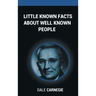 Little Known Facts About Well Known People