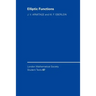 Elliptic Functions