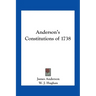 Anderson's Constitutions of 1738