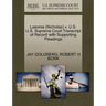 Lasorsa (Nicholas) V. U.S. U.S. Supreme Court Transcript of Record with Supporting Pleadings