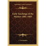 Early Teachings of the Masters 1881-1883